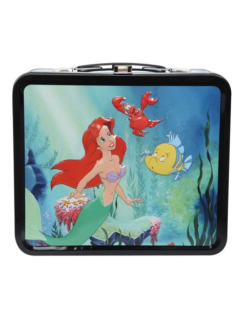 ariel metal lunch box|disney bundle retro lunch boxes.